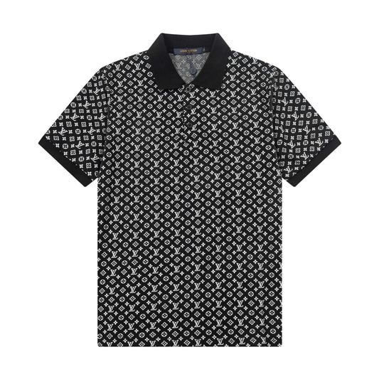 250305 New high quality jacquard fabric POLO shirt