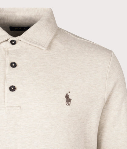 Luxury Jersey Long Sleeve Polo Shirt
