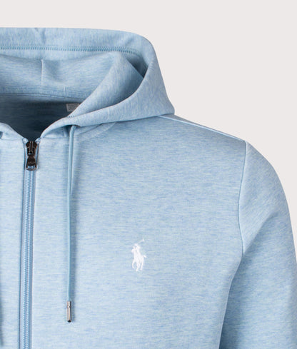 Zip Through Double Knit Hoodie