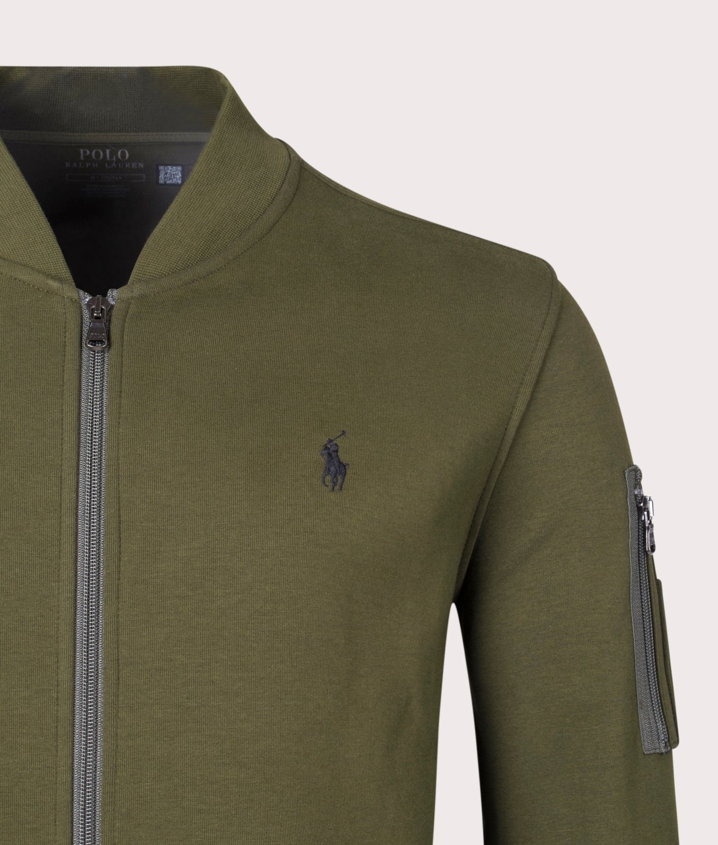 Double-Knit Bomber Jacket