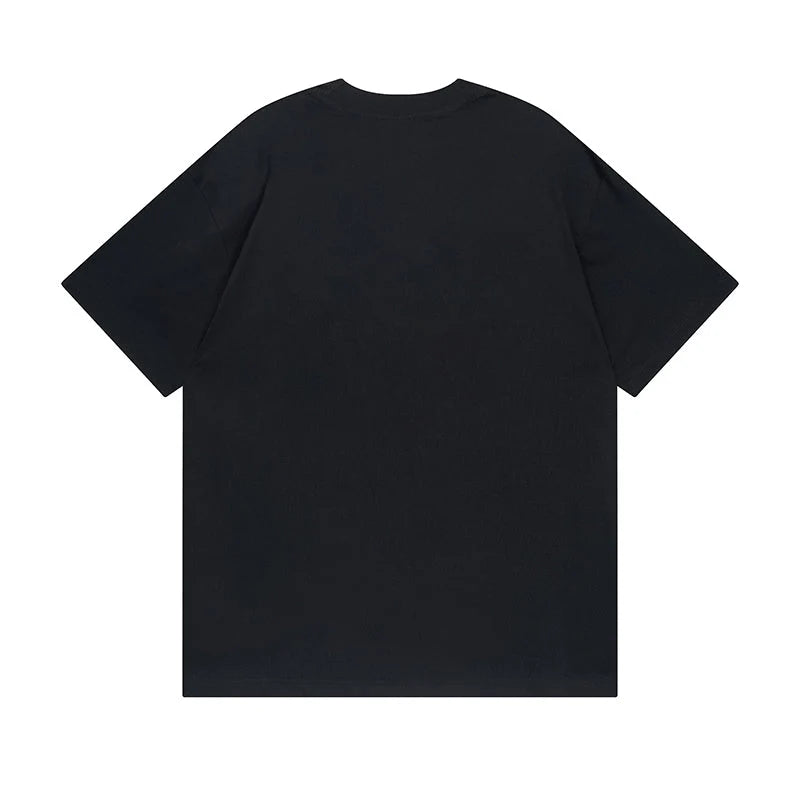 Twisted Letters Print T Shirt