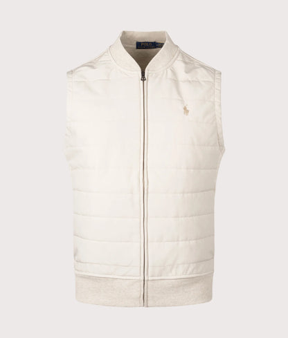 Quilted Hybrid Vest
