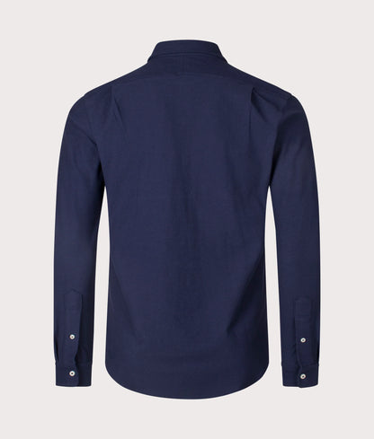 Honeycomb-Knit Shirt