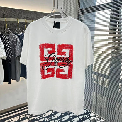Classic Pattern Print T Shirt