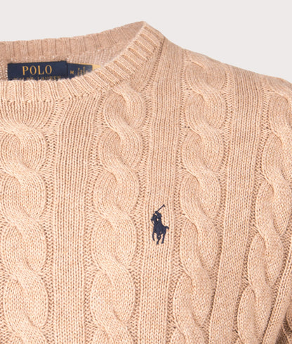 Cable Knit Cotton Jumper