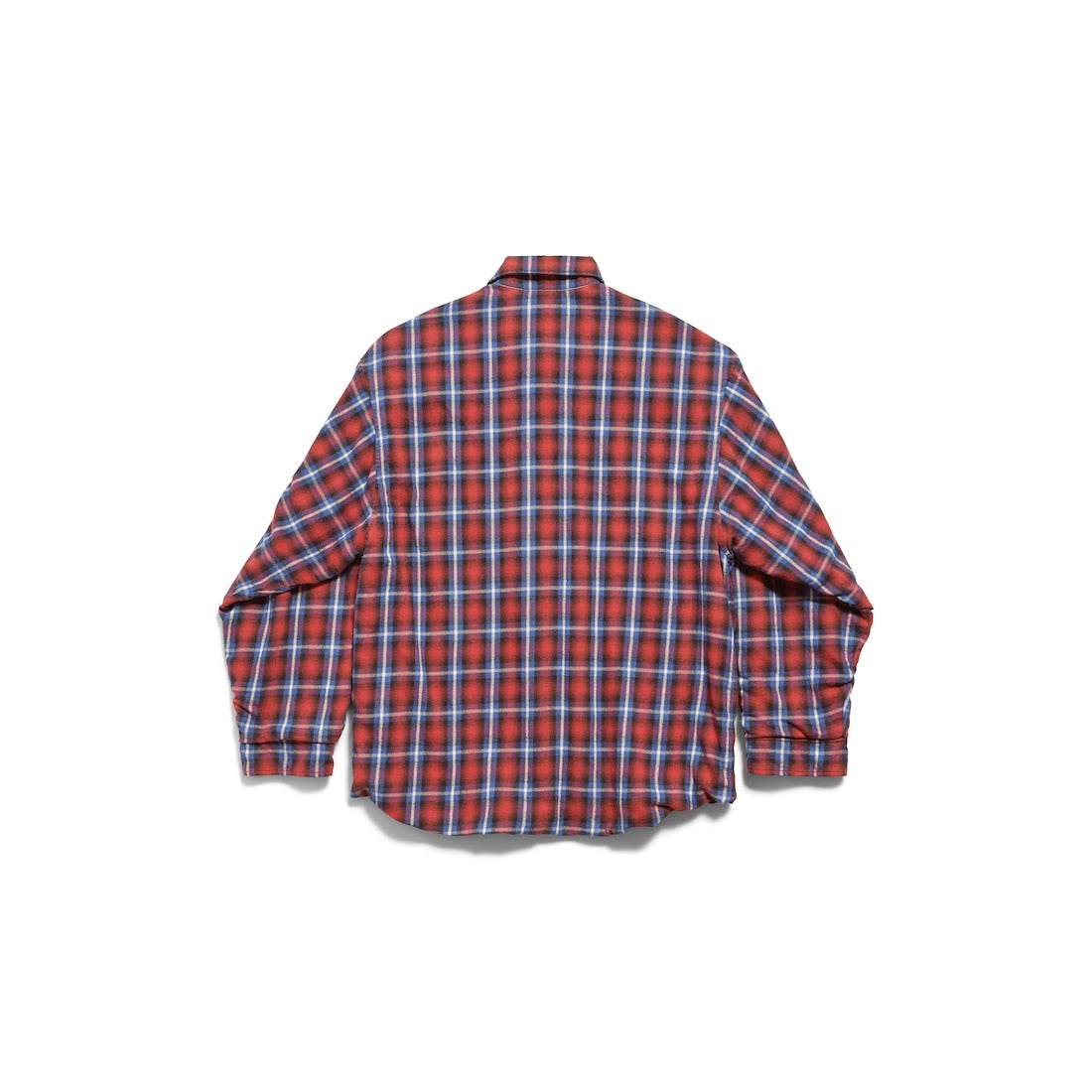 MEN'S LINED SHIRT IN RED/BLUE
