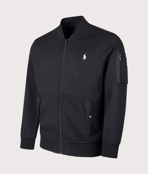 Double-Knit Bomber Jacket
