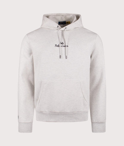 Script Chest Logo Hoodie
