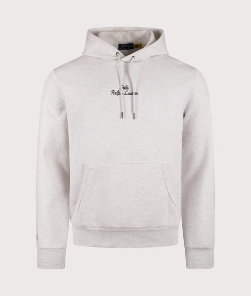 Script Chest Logo Hoodie