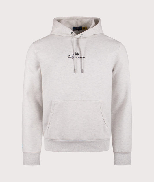 Script Chest Logo Hoodie