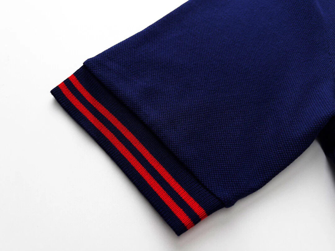 250313 New high quality preppy color polo lapel