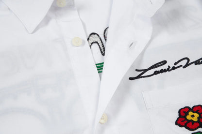 0730 New simple and stylish long-sleeved shirt