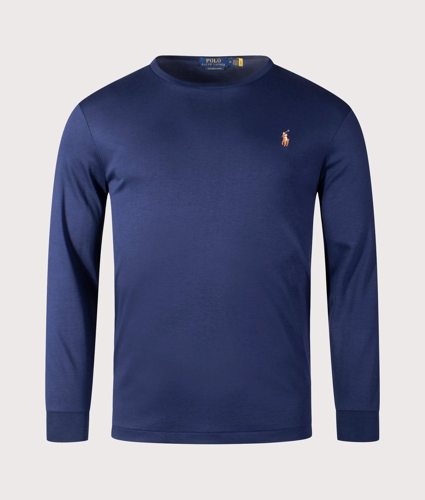 Custom Slim Fit Interlock Long Sleeve T-Shirt
