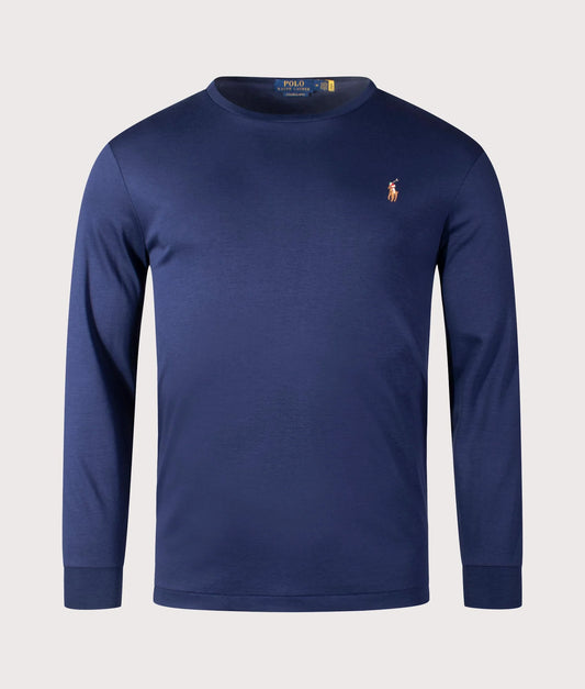 Custom Slim Fit Interlock Long Sleeve T-Shirt