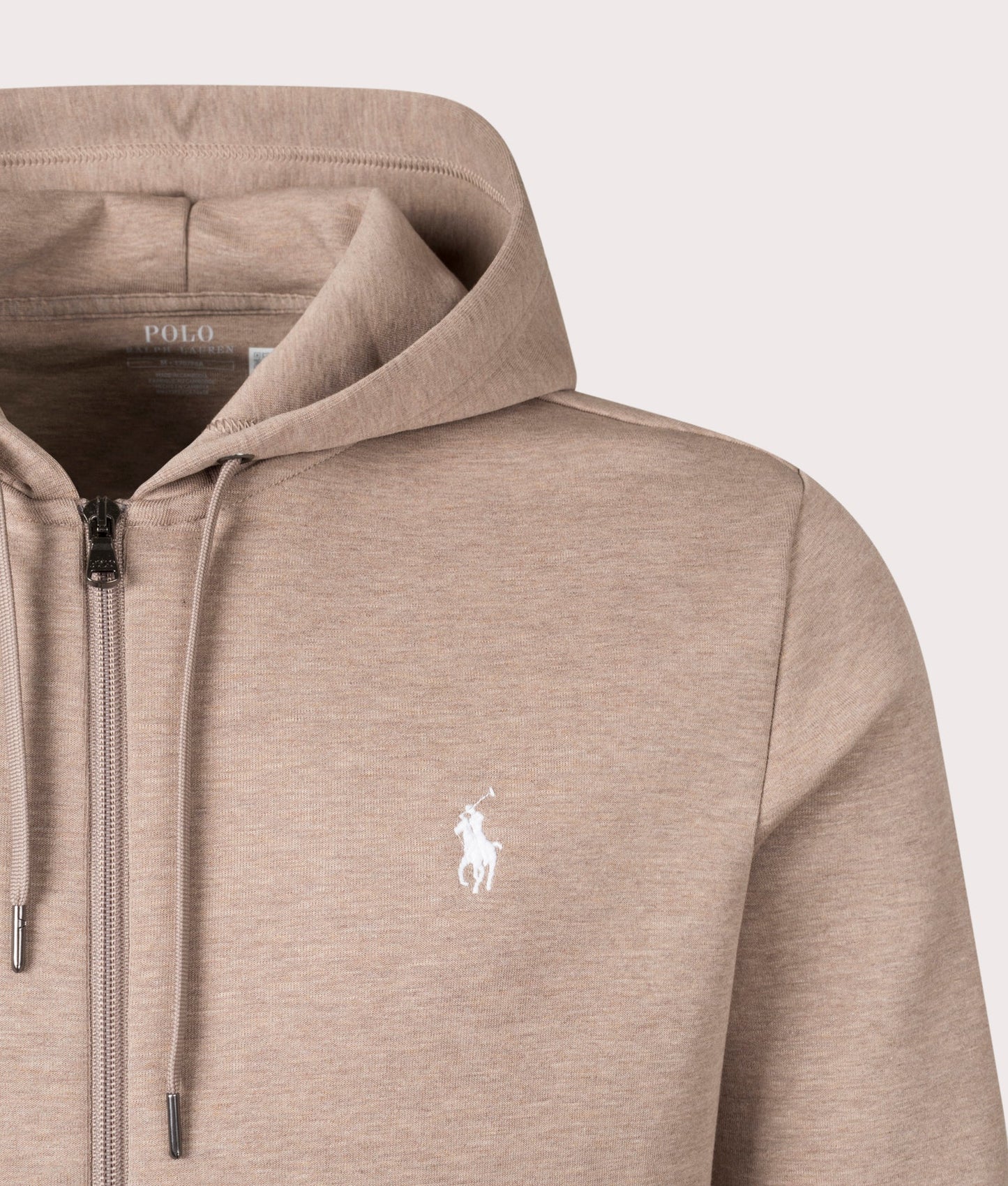 Zip Through Double Knit Hoodie
