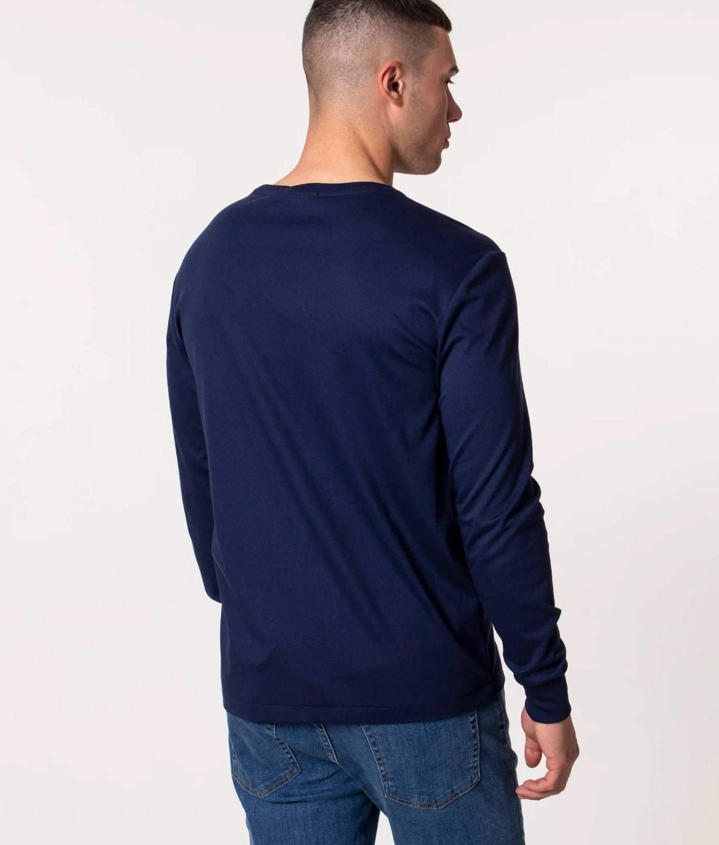 Custom Slim Fit Interlock Long Sleeve T-Shirt