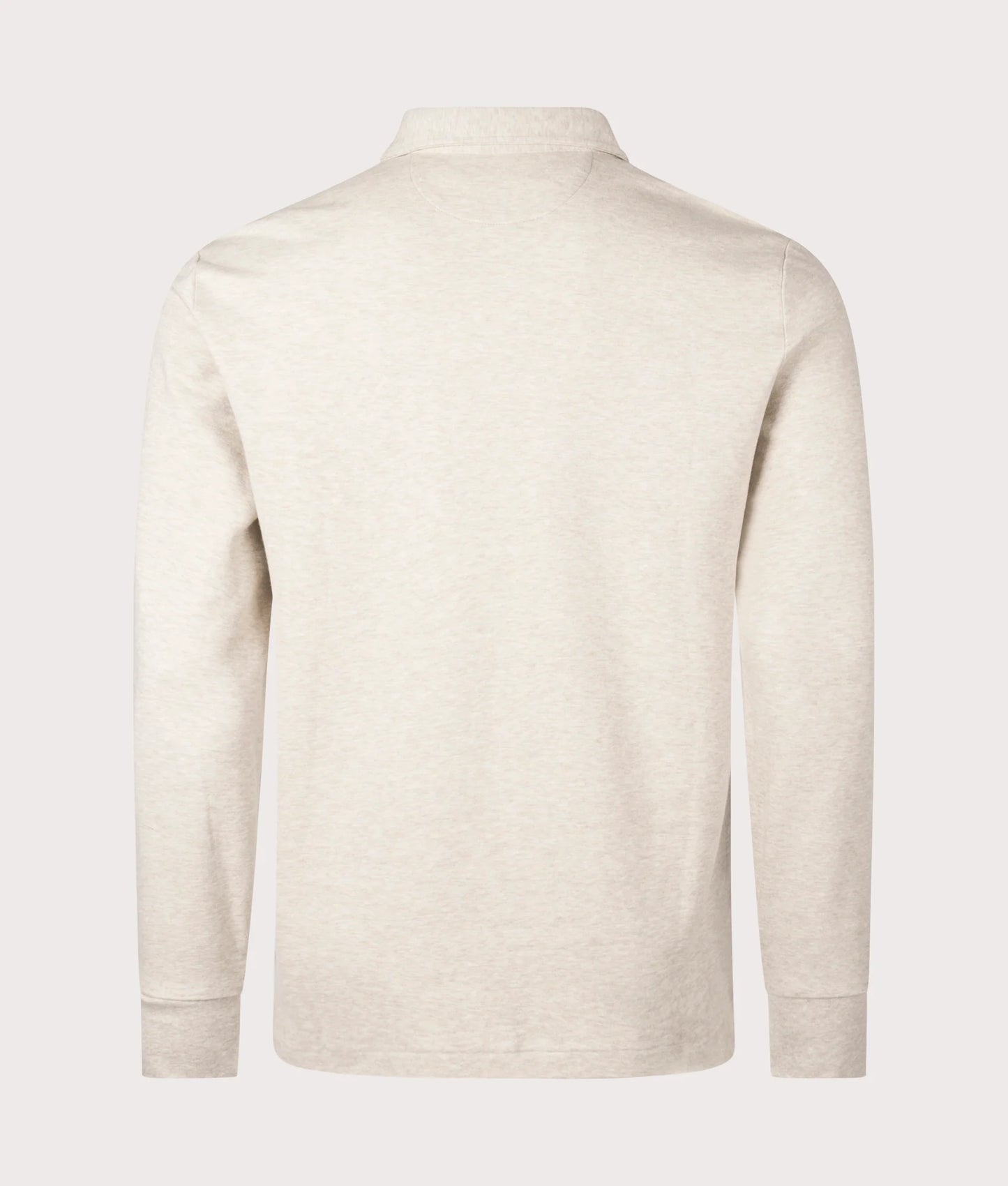 Luxury Jersey Long Sleeve Polo Shirt
