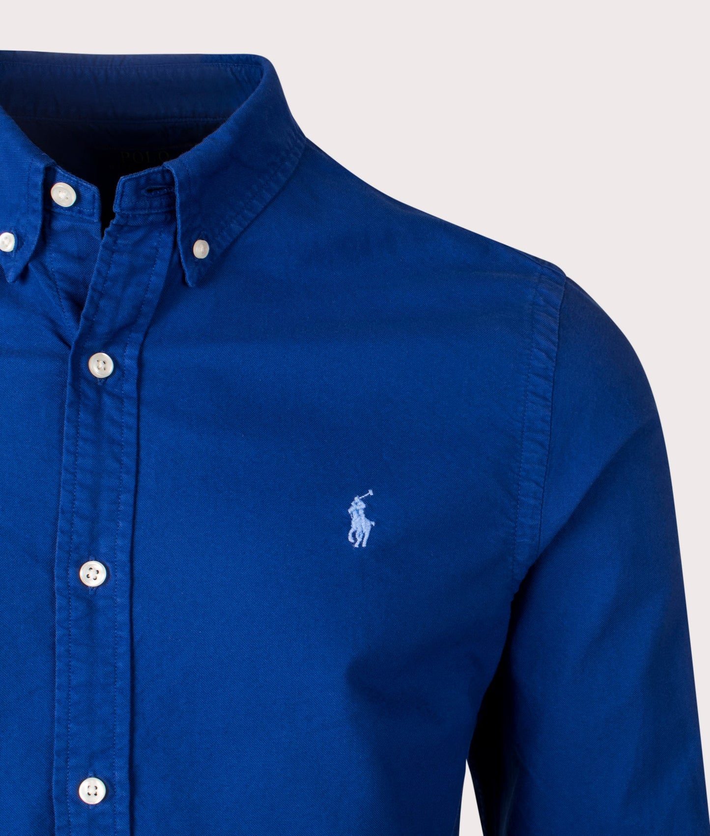 Slim Fit Garment-Dyed Oxford Shirt