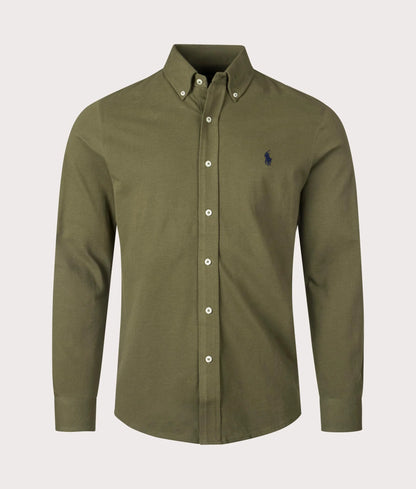 Relaxed Fit Featherweight Mesh Shirt