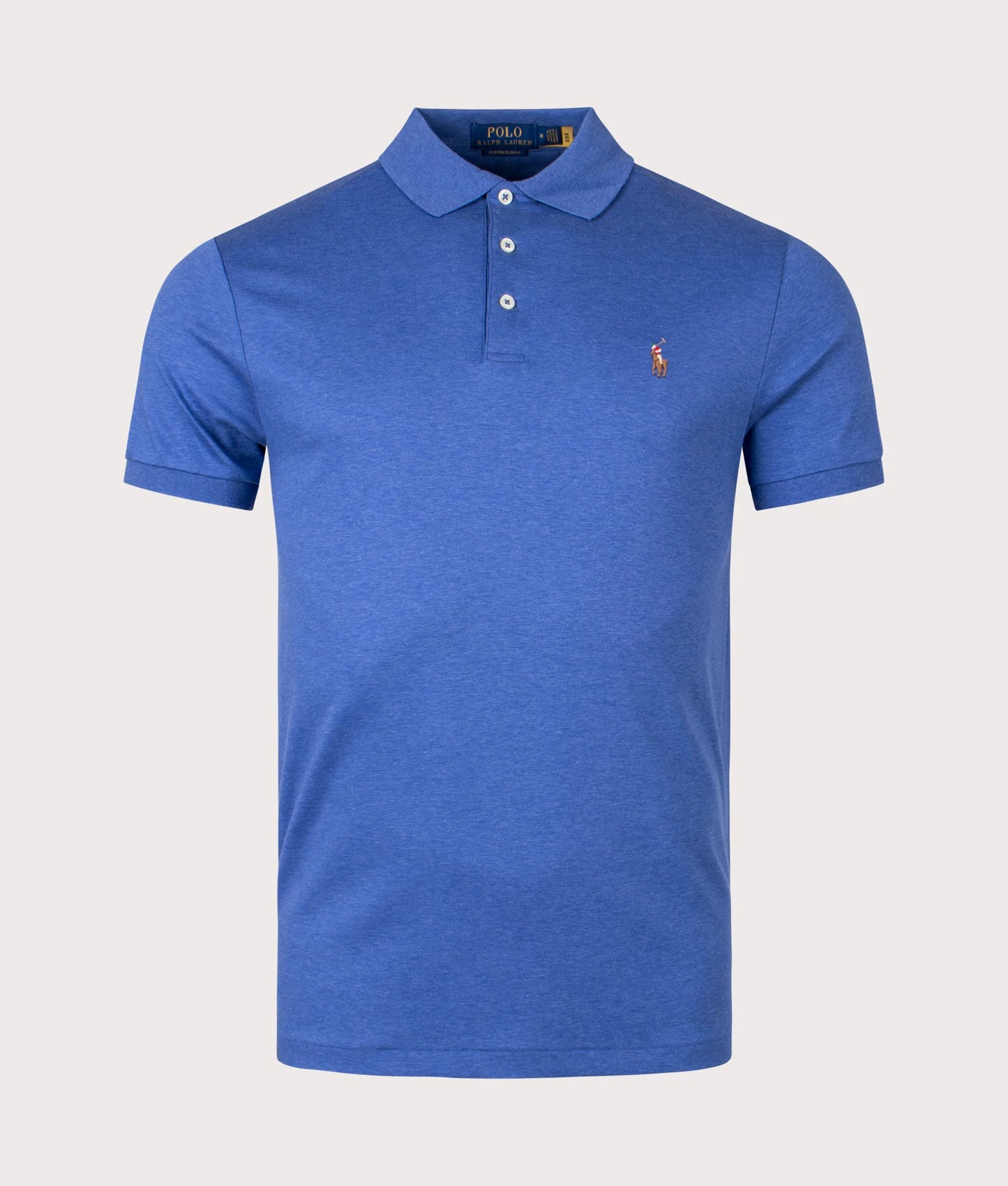 Custom Slim Fit Interlock Polo Shirt