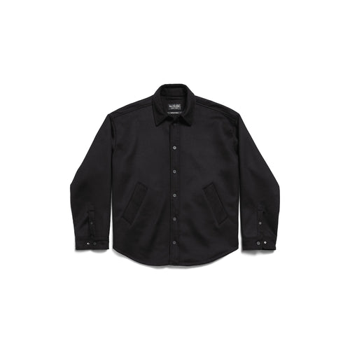 MEN'S PADDED SHIRT IN BLACK