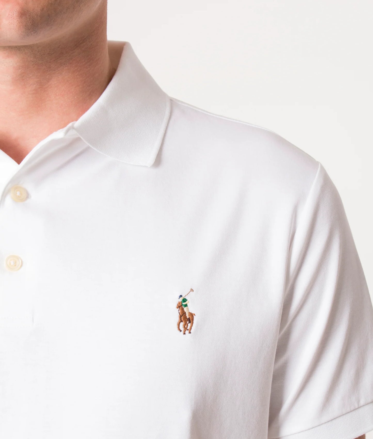 Custom Slim Fit Interlock Polo Shirt