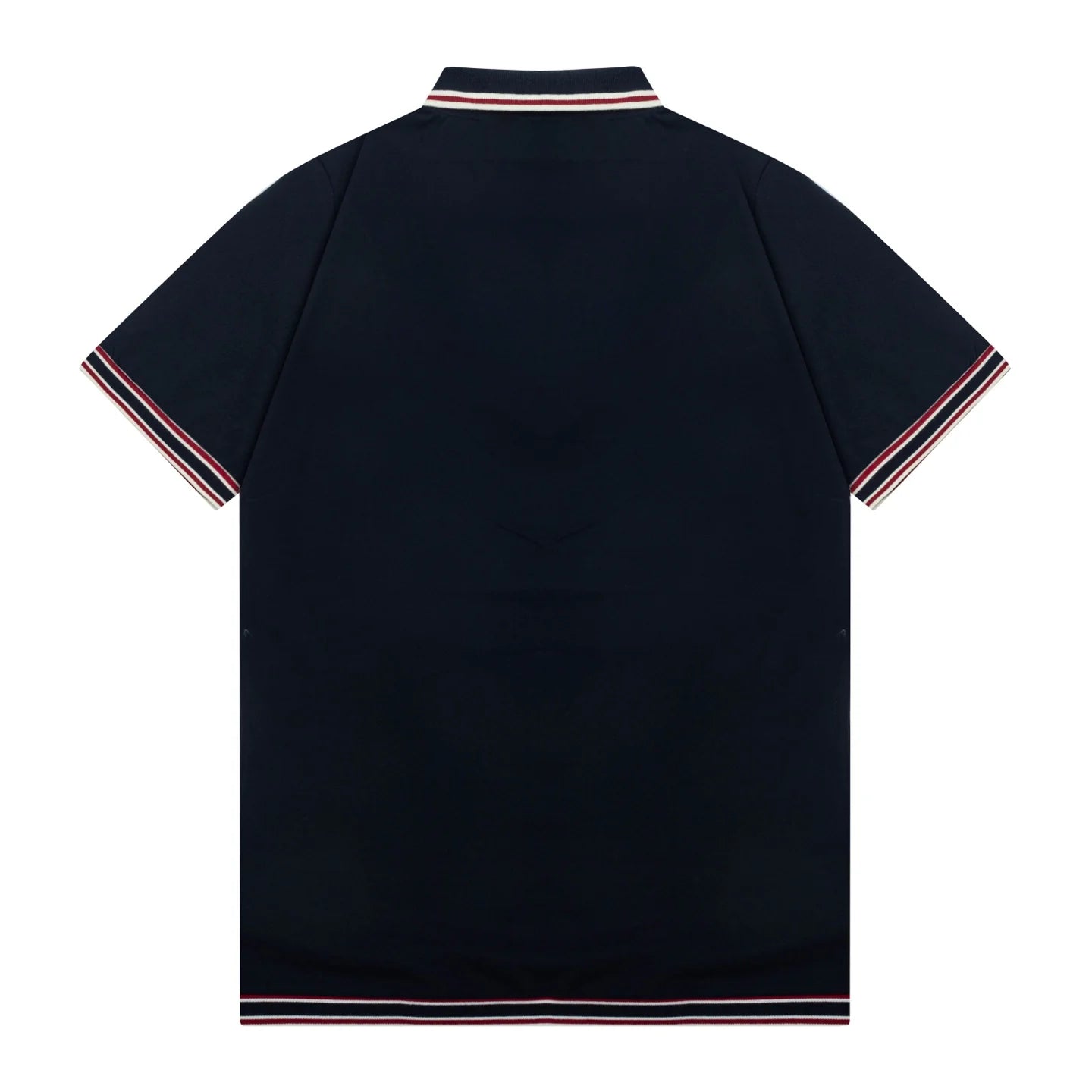 250408 New high-quality letter webbing with a color-matched collar POLO
