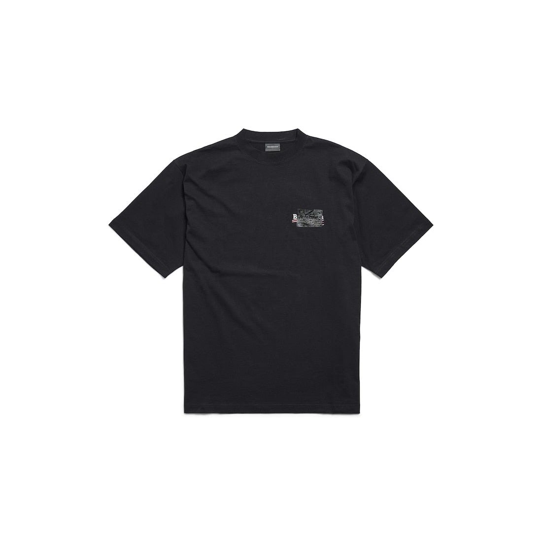 MEN'S GAFFER T-SHIRT LARGE FIT IN BLACK