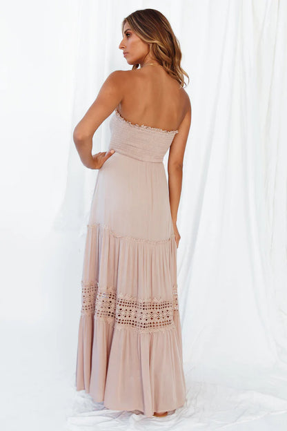 Agatha Maxi Dress Mocha