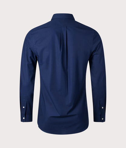 Slim Fit Stretch Poplin Shirt