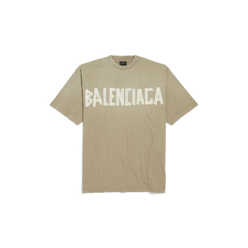 MEN'S TAPE TYPE T-SHIRT MEDIUM FIT IN ARMY GREEN