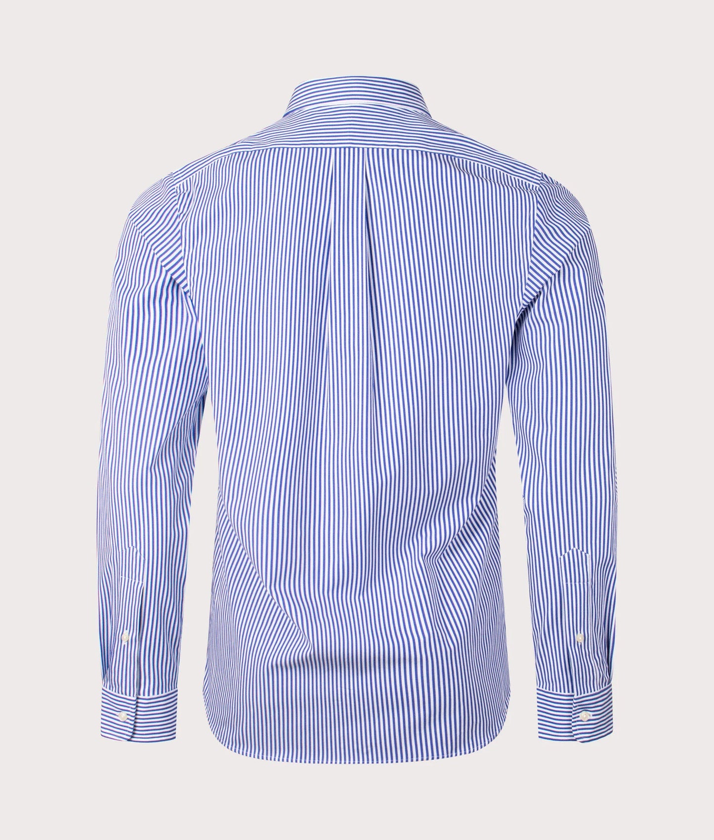 Slim Fit Striped Stretch Poplin Shirt