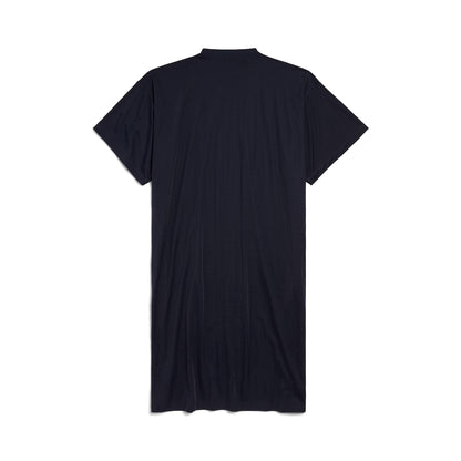 WOMEN'S T-SHIRT DRESS IN DARK NAVY