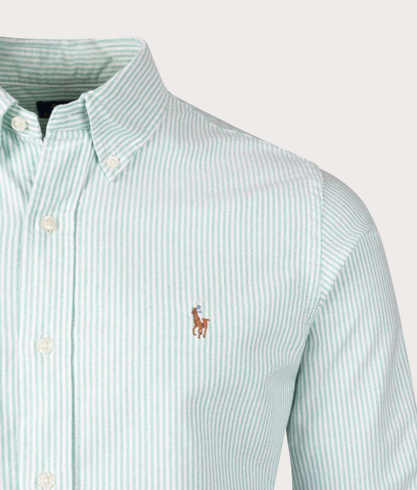 Custom Fit Striped Oxford Shirt
