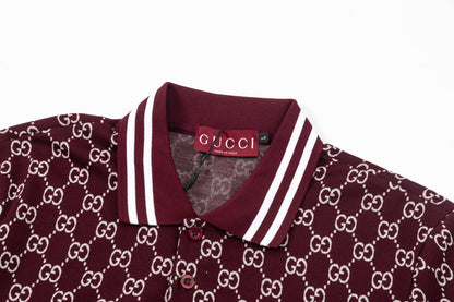 250305 Classic durable series high quality full print POLO shirt