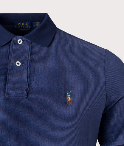 Classic Fit Corduroy Polo Shirt