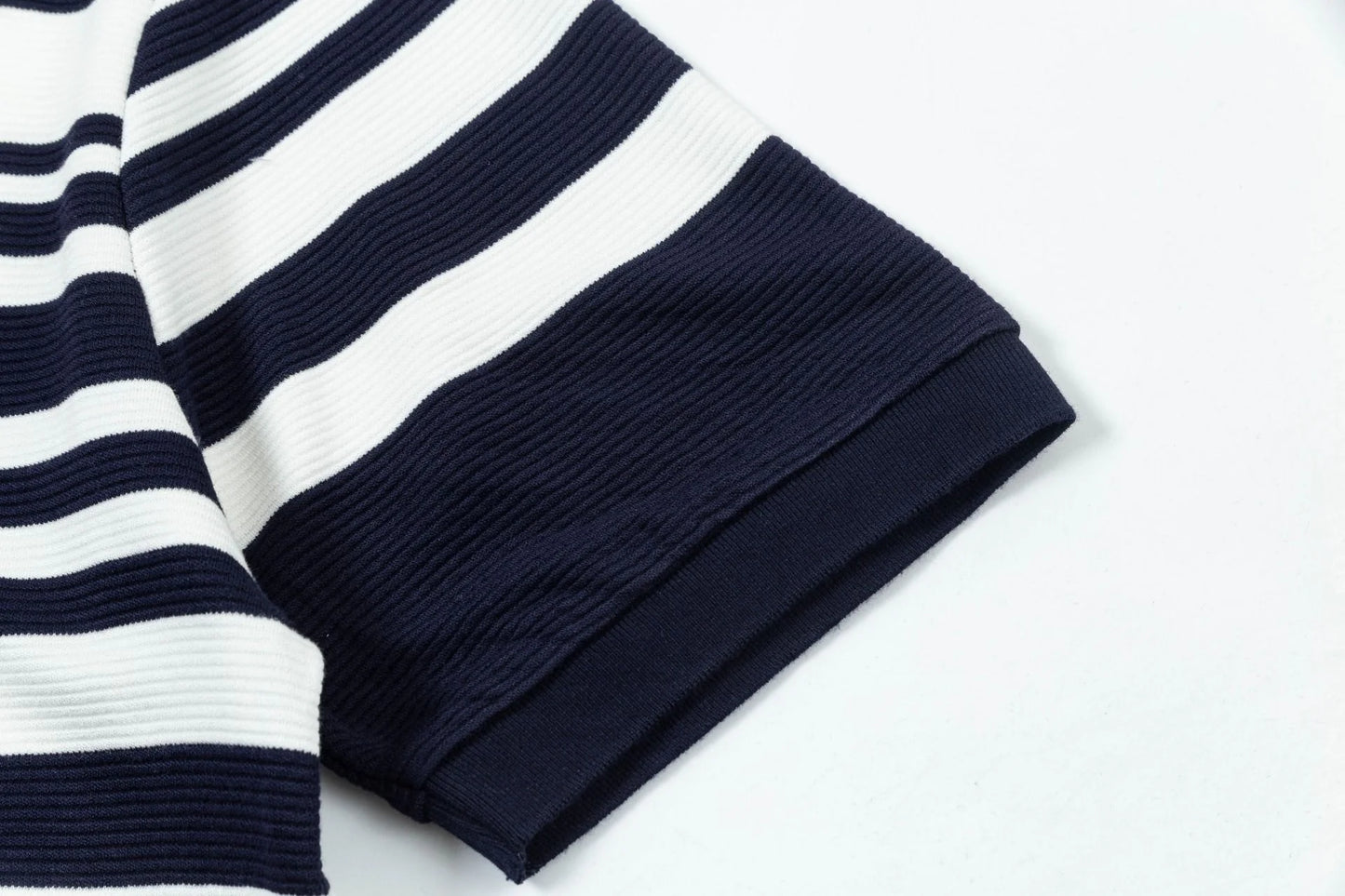 250513 New high-quality striped fashionable POLO shirt