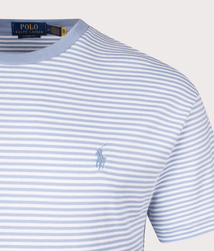 Classic Fit Striped Soft Cotton T-Shirt