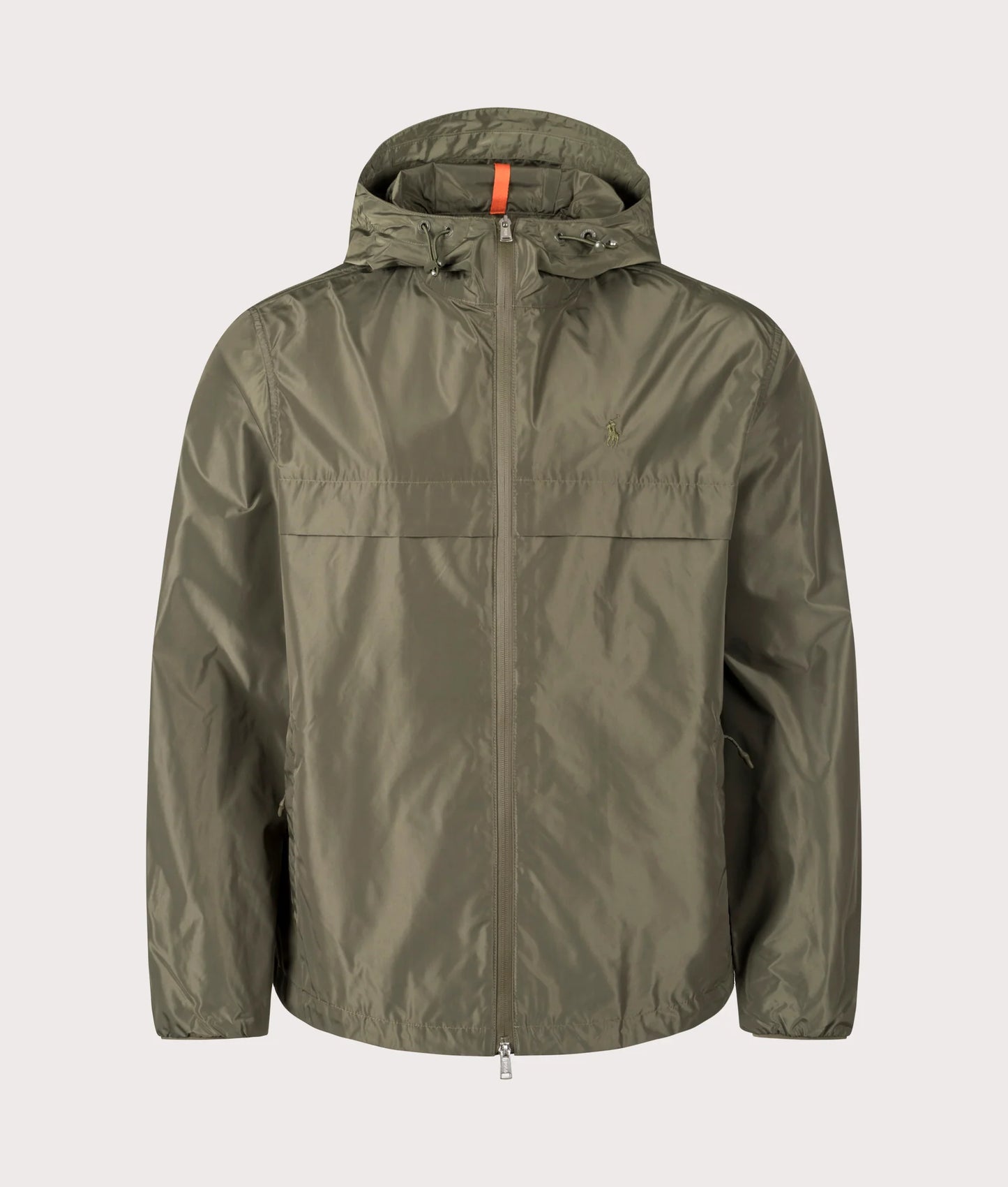 Zip Through Hooded Windbreaker Jacket