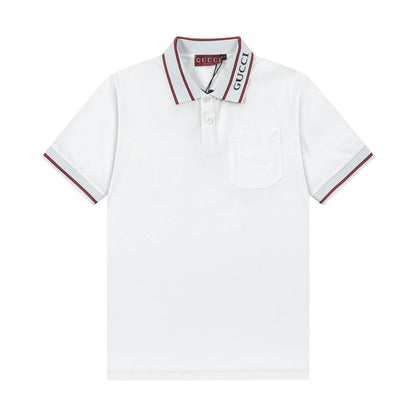 250305 New design patchwork POLO shirt