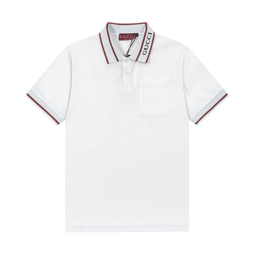 250305 New design patchwork POLO shirt