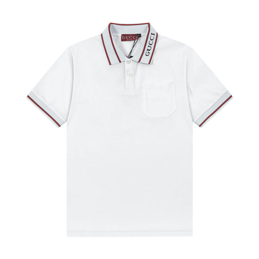 250305 New design patchwork POLO shirt