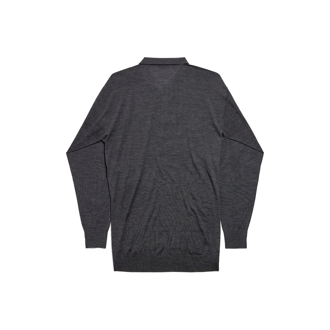 MEN'S POLO KNIT IN ANTHRACITE