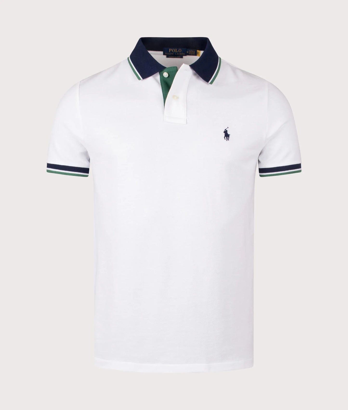 Custom Slim Fit Mesh Polo Shirt