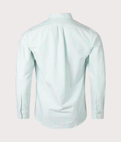Custom Fit Striped Oxford Shirt