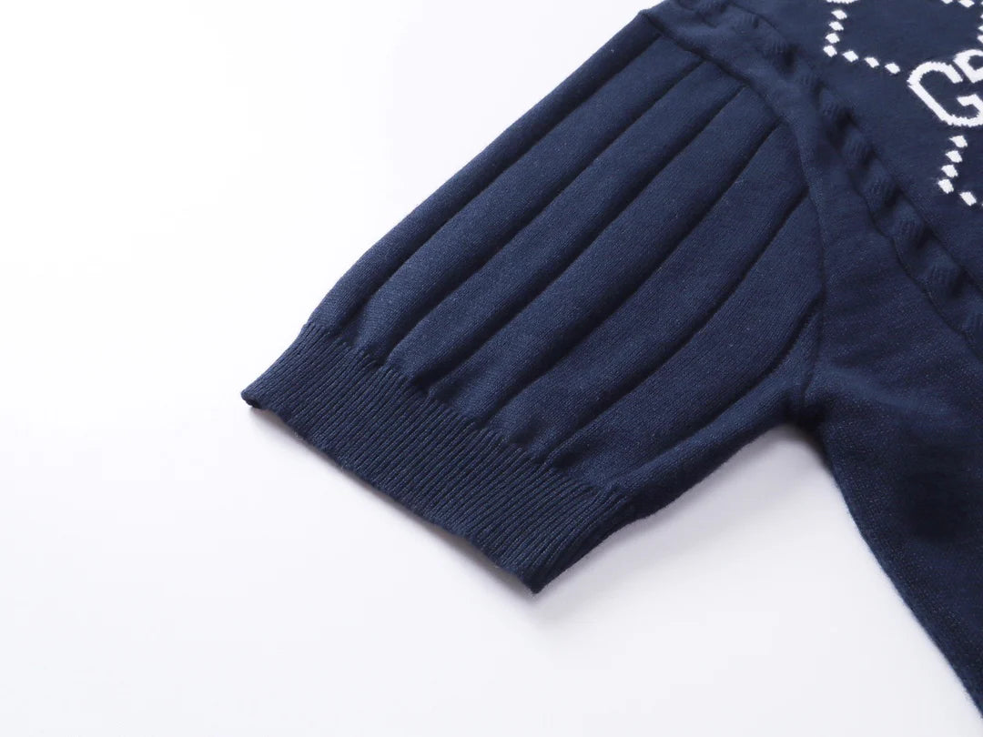 250313 New high quality knit lapel POLO