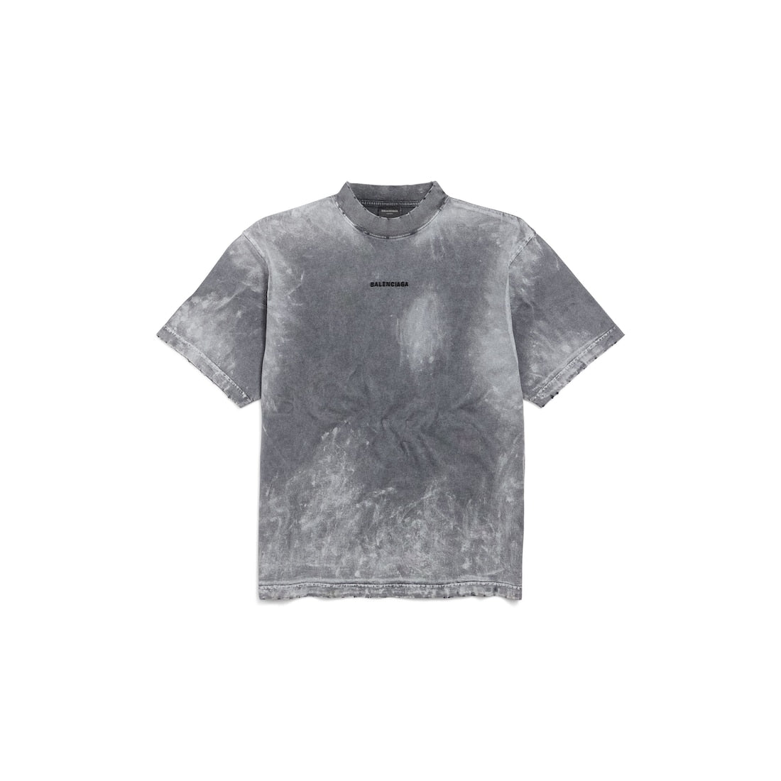 MEN'S BALENCIAGA BACK T-SHIRT MEDIUM FIT IN GREY
