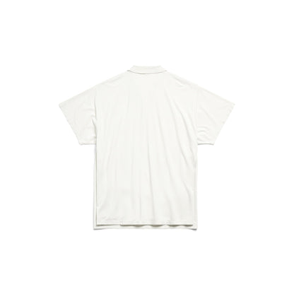 MEN'S INTERTWINED POLO IN WHITE