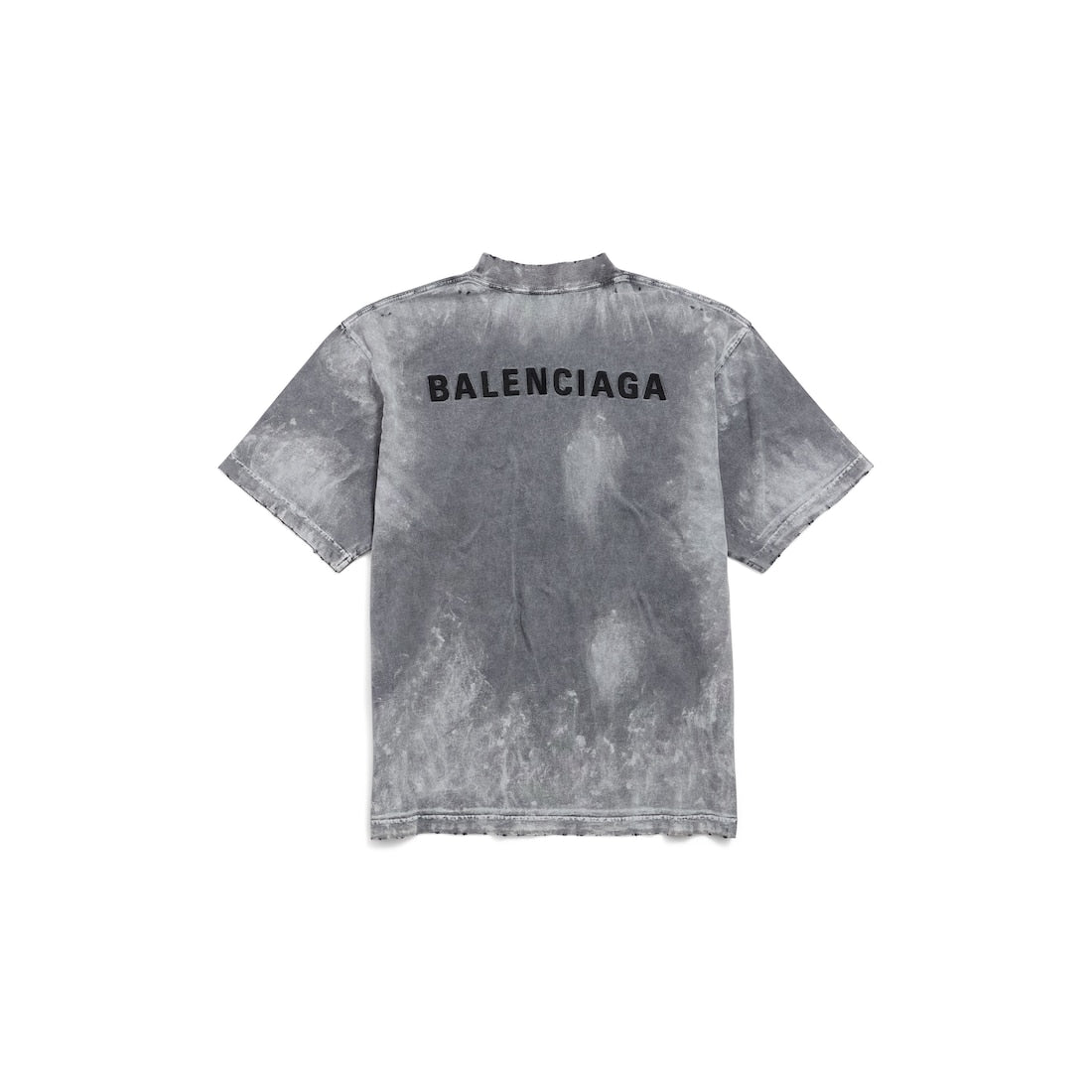 MEN'S BALENCIAGA BACK T-SHIRT MEDIUM FIT IN GREY
