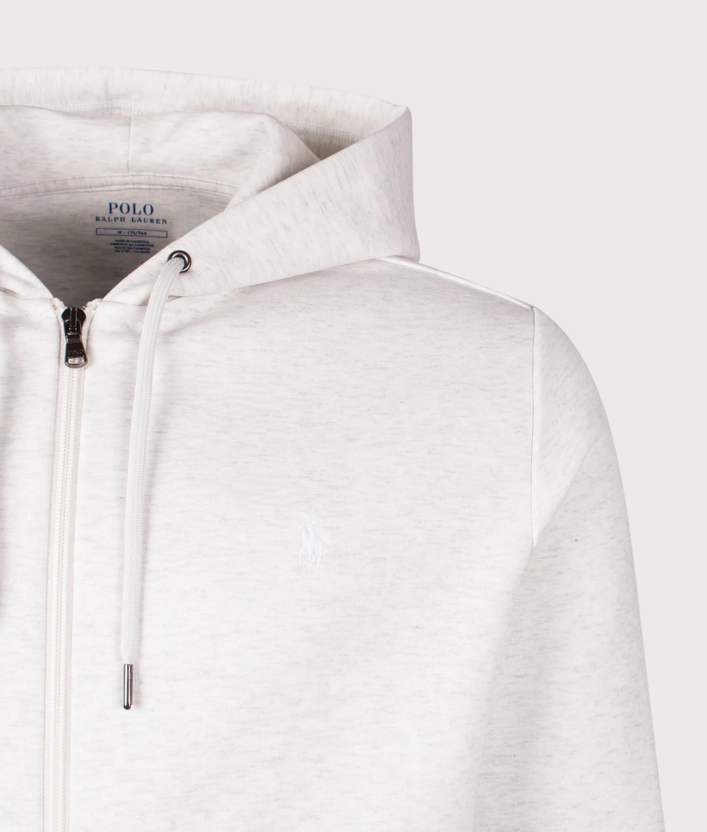 Zip Through Double Knit Hoodie